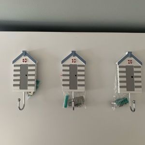 Set of 3 Beach Hooks